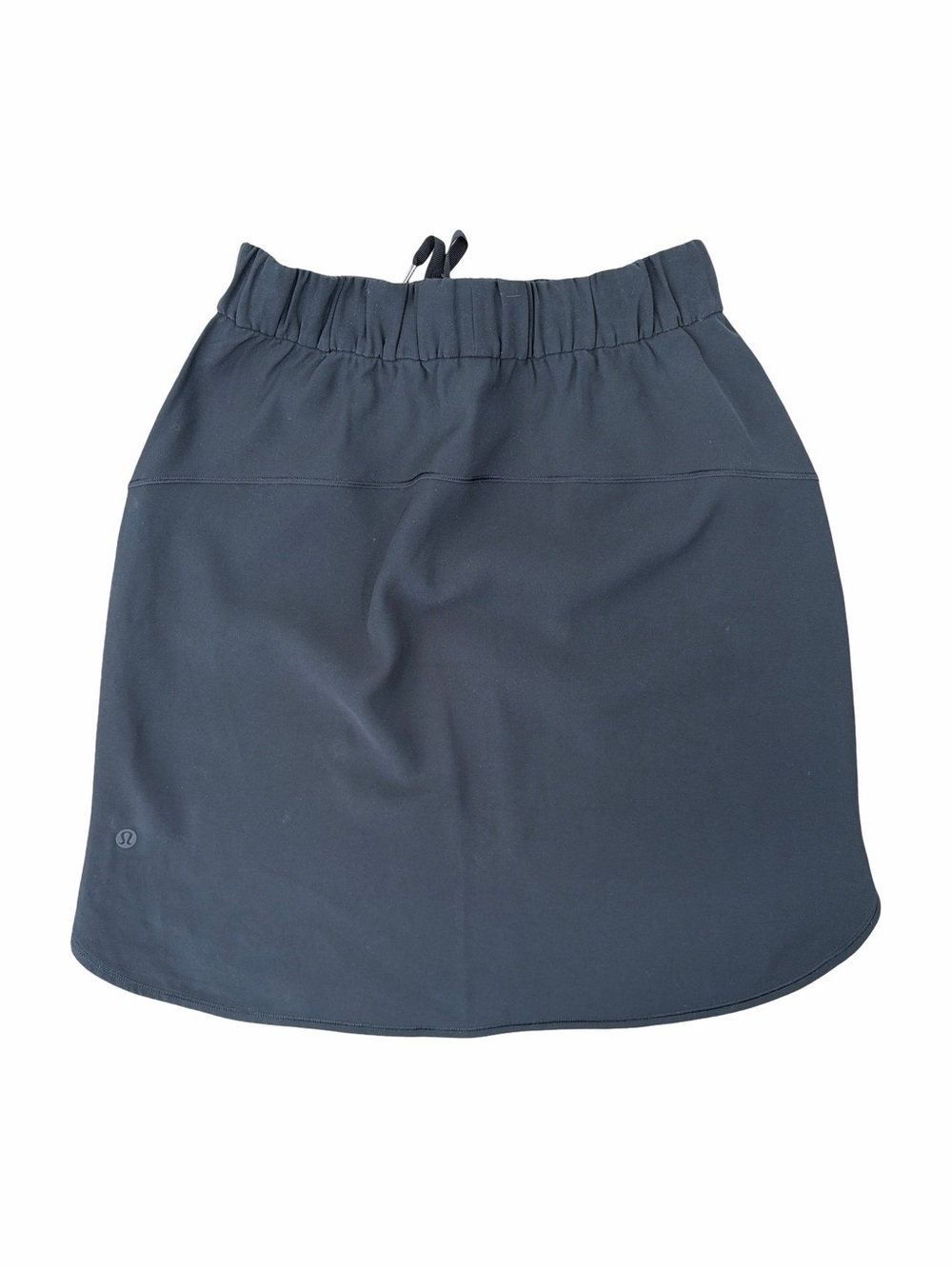 Lululemon On the Fly Drawstring Elastic Waist Black Skirt Size 6 - Picture 6 of 9